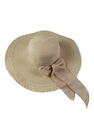 Hardware Embellished Solid Adjustable Baseball Cap Beige 