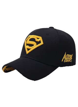 Adjustable Strip Sport Cap Black 