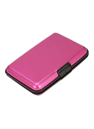 Business ID Credit Card Wallet Holder Case Pink 