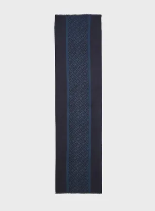 Monogram Brushed Scarf