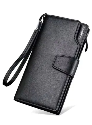 Luxury Men's Wallet With Card Holder And Cell Phone Holder 
