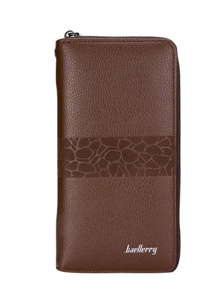 Leather Wallet Brown 