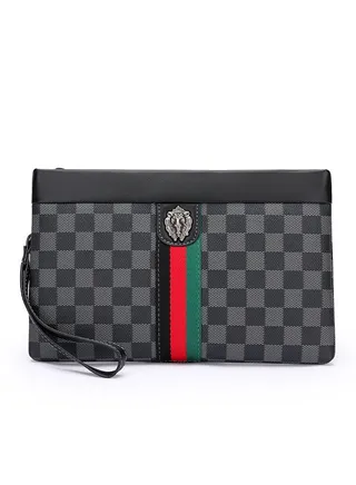 Large Size Wallet For Men And Women Classic Phone Purse Wristlets Clutch Bag Zip Pouch Handbag With Card Slots 