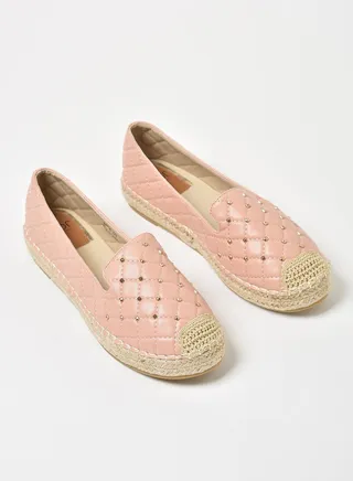 Women's Casual Espadrilles Pink 