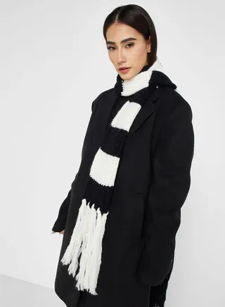 Tassel Detail Winter Long Scarf