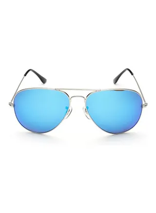 Men's Fashion Aviator Frame Sunglasses - Lens Size: 65 mm 