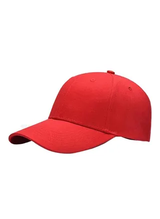 Baseball Snapback Cap Red 