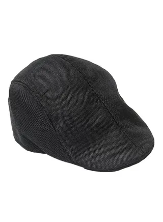 Beret Hat Black 