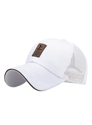 Baseball Snapback Cap White 