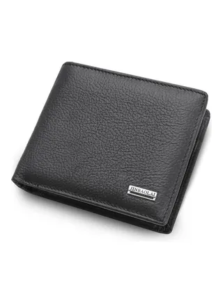 Leather Wallet Black 