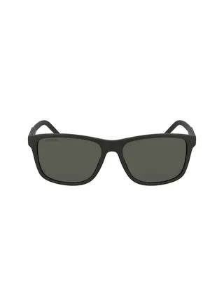 Full Rimmed Modified Rectangular Frame Sunglasses - Lens Size: 56 mm 
