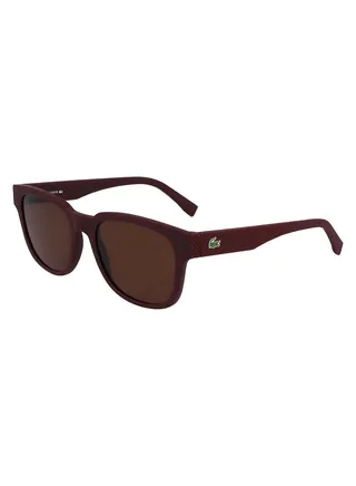 Full Rim Bio Injected Rectangle Lacoste Suns L982S 5319 (600) Matte Red 