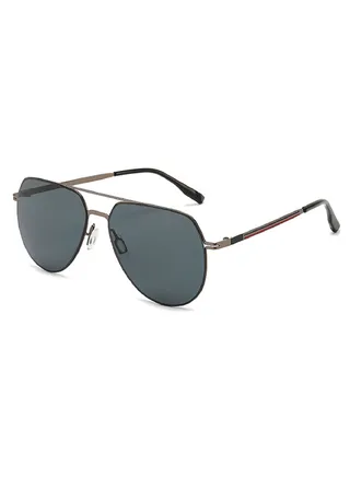 Men's Sunglass Polarized Lens Aviator Metal Frame-Stylish Design 