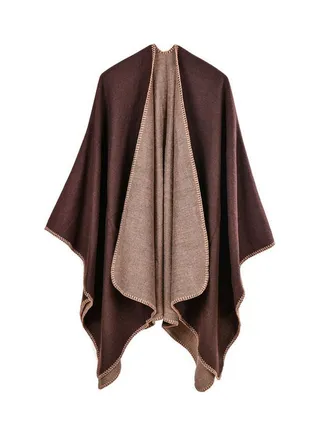 Solid Shawl Brown 