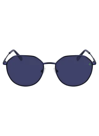 Unisex UV Protection Round Sunglasses - CKJ23201S-400-5518 - Lens Size: 55 Mm 