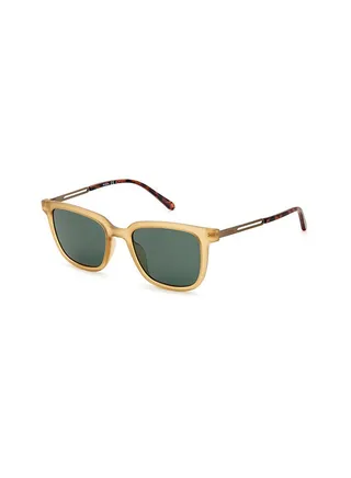 Men's UV Protection Square Sunglasses - Fos 3130/G/S Honey Gd 54 - Lens Size 54 Mm 