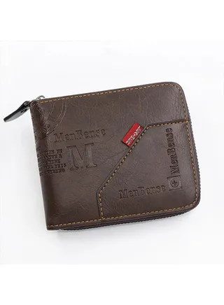 Men's Wallet Short Wallet Card Bag Certificate Bag 11.5*10*3cm 
