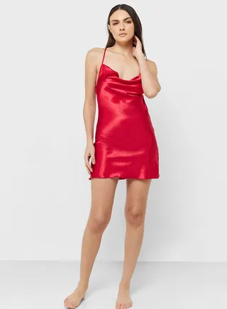 Satin Slip Dress 