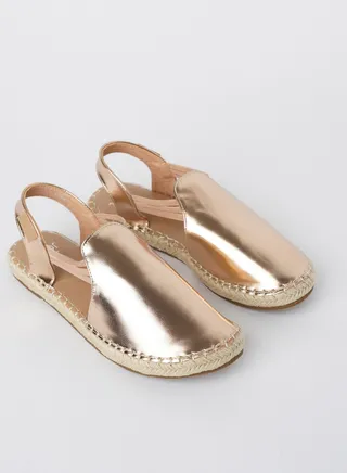 JOVE Women's Casual Espadrilles ROSE GOLD 