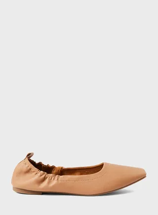 Chenelle Vegan Leather Ballerinas 