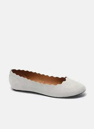 Stylish Slip On Ballerina Grey 
