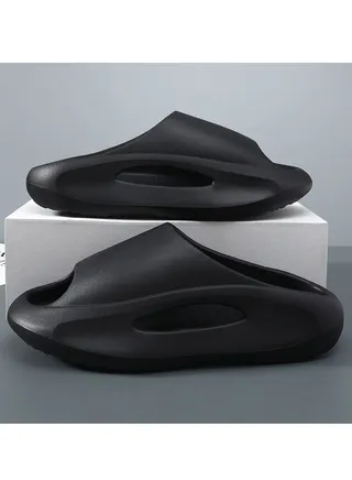 Cloud Slides Women's and Men's Bathroom Anti Slip Quick Dry Ultra Soft Thick Bottom Home Slippers 