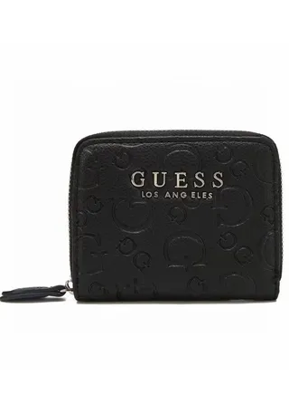GUESS womens BLANE WALLET Black 
