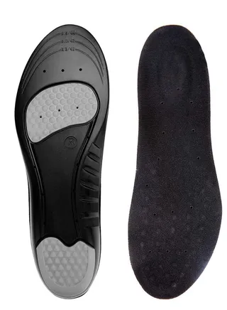 Comfort Sports Insoles for Work, Memory Foam insoles, PU Sport Insoles, Comfortable Breathable, Shock Absorption Arch Support Insoles (Size 42-44 / 29cm) 