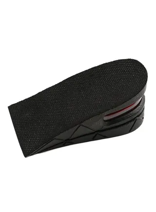 Height Increasing Adjustable 2 Layers Shoe Pad Black 
