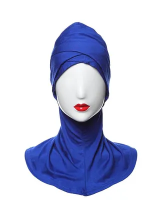 Head Cover Hijab Blue 
