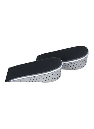 Increase Height Half Shoe Insoles Black 