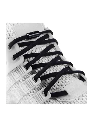 2 Pairs Elastic No Tie Shoe Laces For Adults Kids Elderly System With Elastic Shoe Laces 