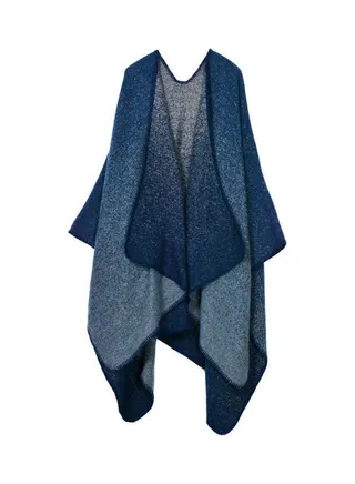 Gradient Patterned Shawl Green 