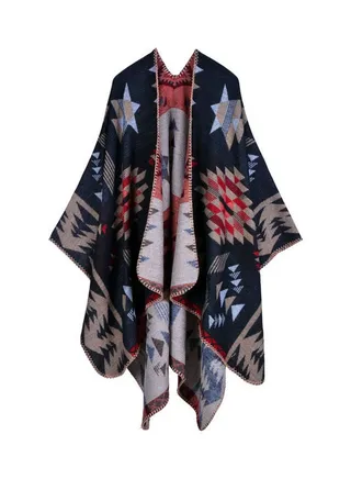 Star Flower Printed Shawl Multicolour 