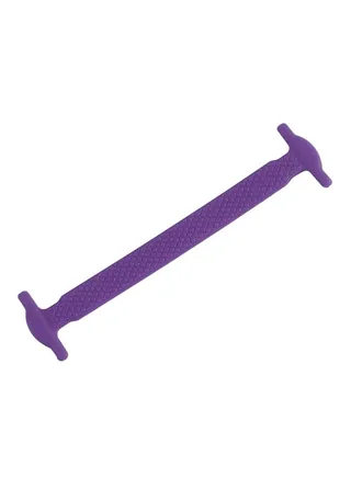 16-Piece Elastic Non-tie Shoelace Purple 