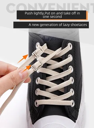 3 Pairs No Tie Shoelace with Elastic Laces One Size Fits All Adult and Kids Running Sneakers Shoes Boot Strings Multicolour 