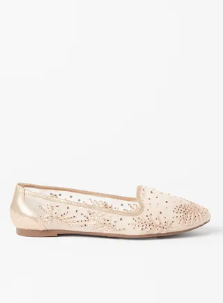 Embellished Stylish Ballerina Pink 
