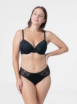 Plunge Neck Bra 