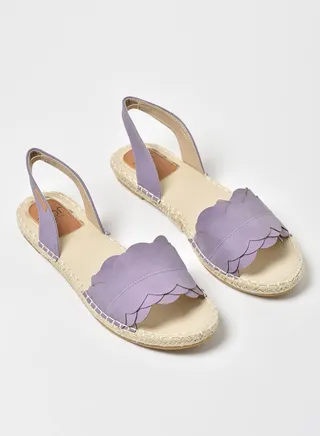 Women's Casual Espadrilles Purple 