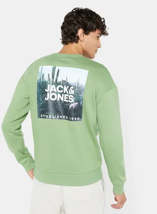 Back Graphic Logo Sweatshirt 