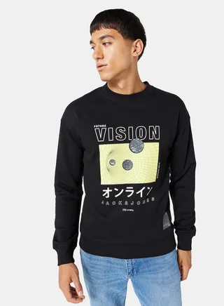 Future Logo Crew Neck Sweatshirt 