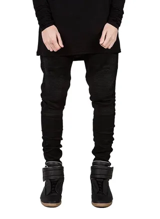 Fashion Slim Fit High-Rise Pencil Jeans Black 