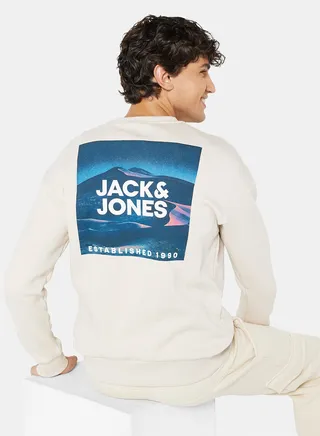 Back Graphic Logo Sweatshirt 