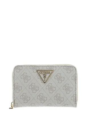 Laurel SLG Medium Zip Around Wallet Dove Logo 