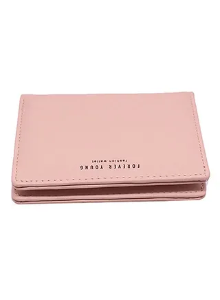 Bifold Short Wallet Pink 
