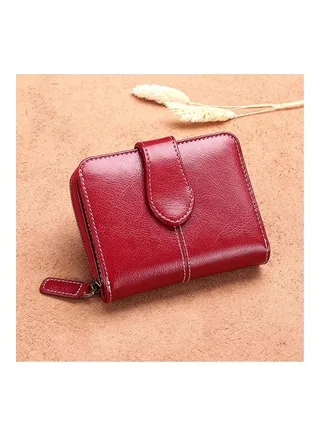 Solid Wallet Red 