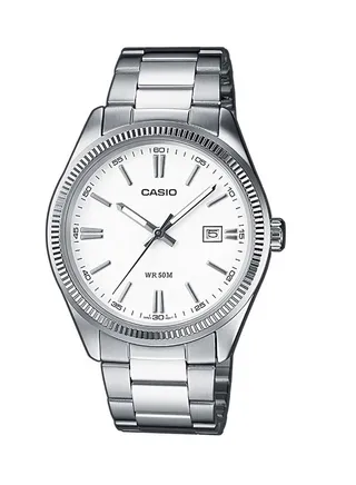 Women's Stainless Steel Analog Quartz Watch MTP-1302D-7A1VDF - 44 mm - Silver 