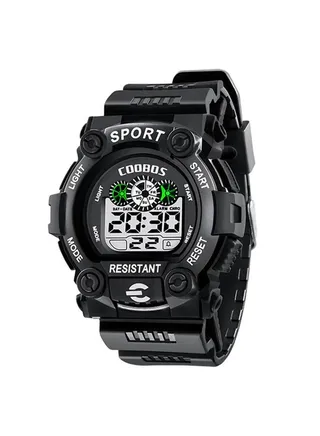 Kids Water Resistant Rubber Digital Watch 