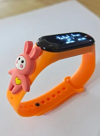 Kids' Water Resistant Silicone Digital Watch 