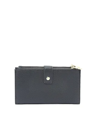 Bifold Long Wallet Black 